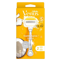 ComfortGlide Coconut Razor - 1 Handle + 2 Refills