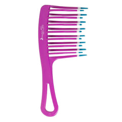 Wide Tooth Detangling Comb with Handle