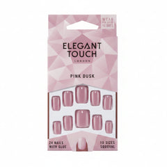 Pink Dusk Nails 24pcs