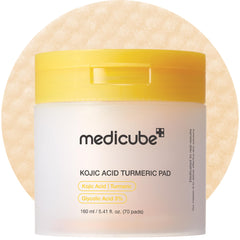 Kojic Acid Turmeric Toner Pad - 70 Pads