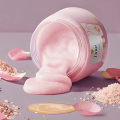 Himalayan Salt & Rose Oil Body Scrub - 425g