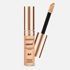 Sensitive Mineral 3 in 1 Concealer, Contour & Foundation -12ml