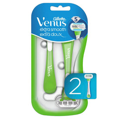 Extra Smooth Razors - 2 Pieces