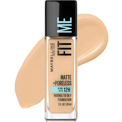 Fit Me Matte + Poreless Oil-Free Liquid Foundation - 30ml