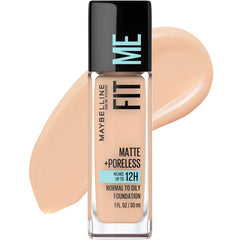 Fit Me Matte + Poreless Oil-Free Liquid Foundation - 30ml
