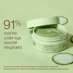DetoxifEYE Hydrating & Depuffing Eye Patches -60pcs