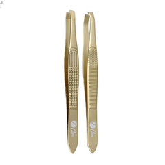 Slant Tweezers Set - 2 Pieces