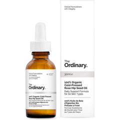 100% Organic Cold-Pressed Rose Hip Seed Oil - 30ml