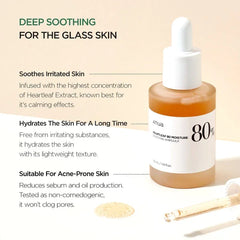 Heartleaf 80% Moisture Soothing Ampoule - 30ml