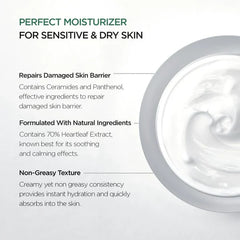Heartleaf 70% Intense Calming Cream - 50ml