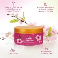 Cherry Blossom Exfoliating Sugar Scrub -297g