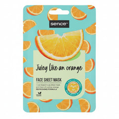 Orange Face Sheet Mask - 1 Piece
