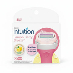Lemon Berry Breeze Razor Refills - 3 Pieces