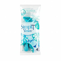 Simply Venus Disposable Razors - 4 Pieces