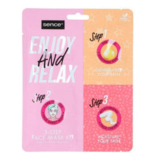 Enjoy And Relax 3-Step Face Mask Kit - 1 Set