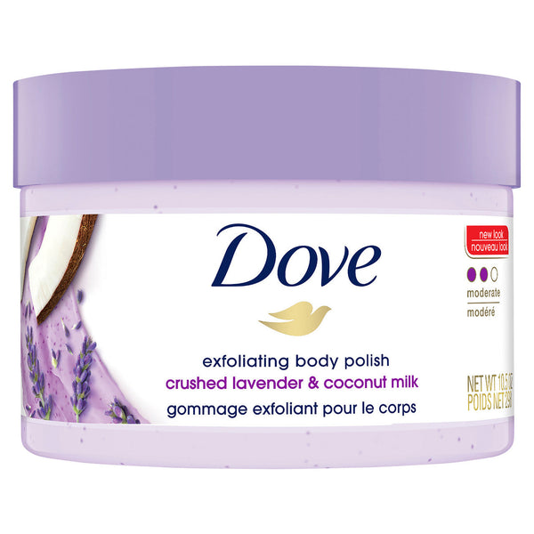 Crushed Lavender & Coconut Milk Exfoliating Body Polish -298g