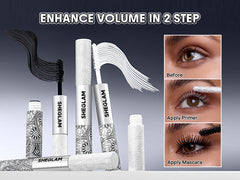 Volume Tubing Mascara Black -4g*2