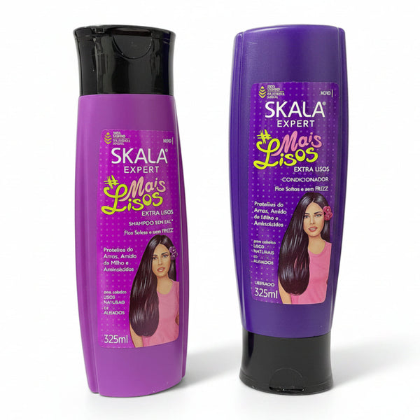 Mais Lisos Shampoo & Conditioner Set 325ml + 325ml