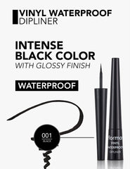 Vinyl Waterproof Dipliner Black 001 Black – 2.5ml