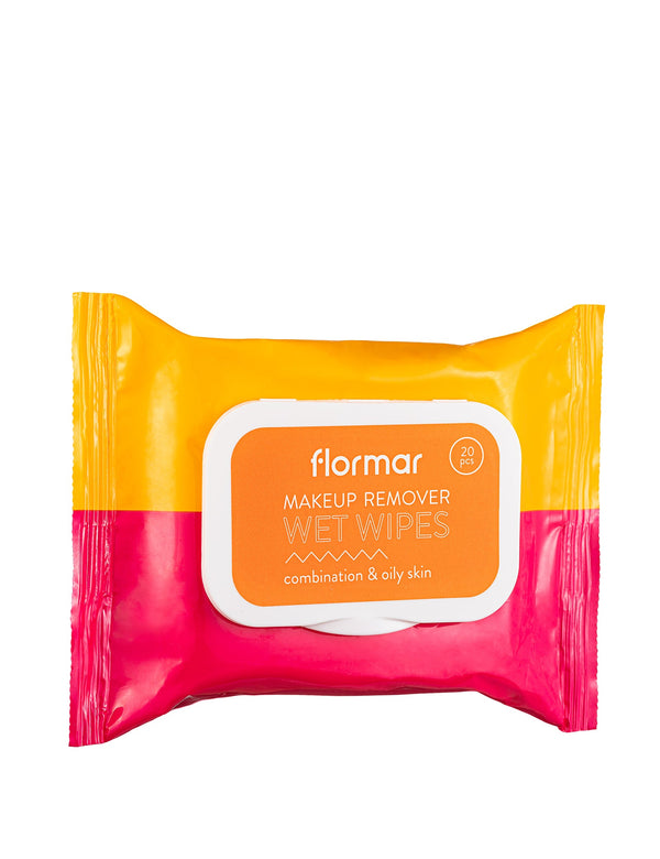 Makeup Remover Wet Wipes Combination & Oily -20pcs