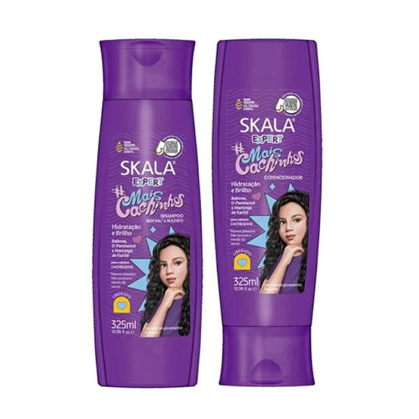 Mais Cachinhos Shampoo & Conditioner Set 325ml + 325ml