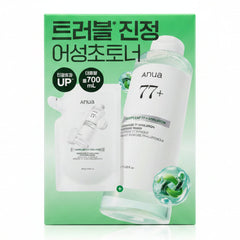 Heartleaf 77 Hyaluron Soothing Toner 350ml Refill Set (+Refill 350ml)