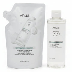 Heartleaf 77 Hyaluron Soothing Toner 350ml Refill Set (+Refill 350ml)