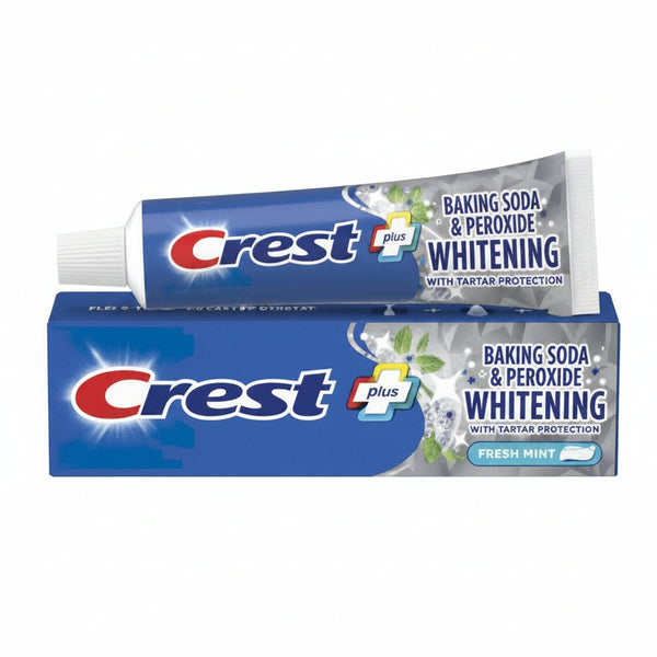 Plus Baking Soda & Peroxide Whitening Toothpaste - 161g
