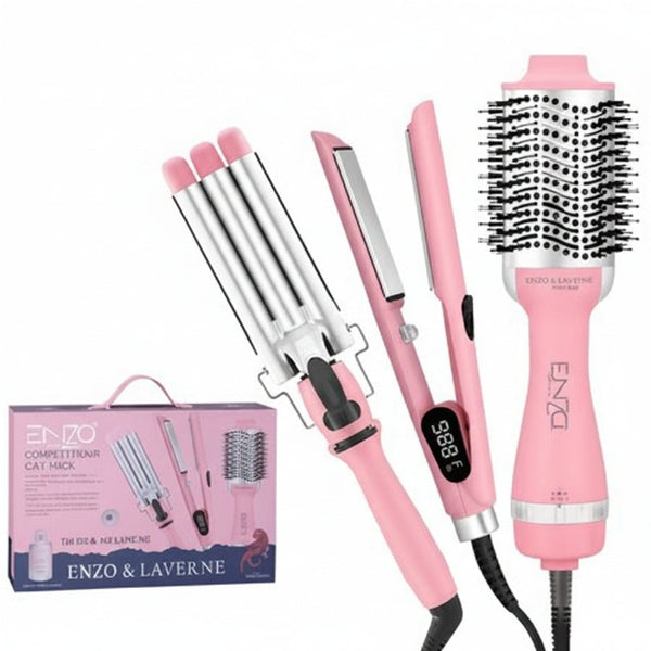 Hair Styling Set Pink