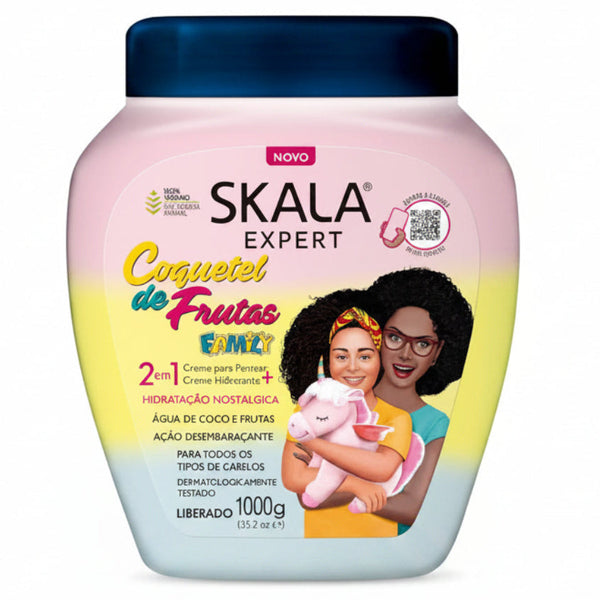 Skala Expert Coquetel de Frutas Family Hair Treatment Cream - 1000g