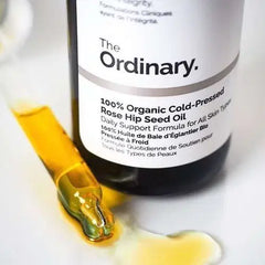100% Organic Cold-Pressed Rose Hip Seed Oil - 30ml