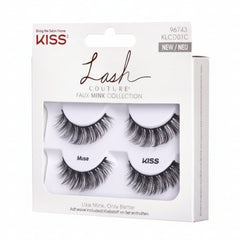 Lash Couture Faux Mink Collection Muse False Eyelashes -2Pairs